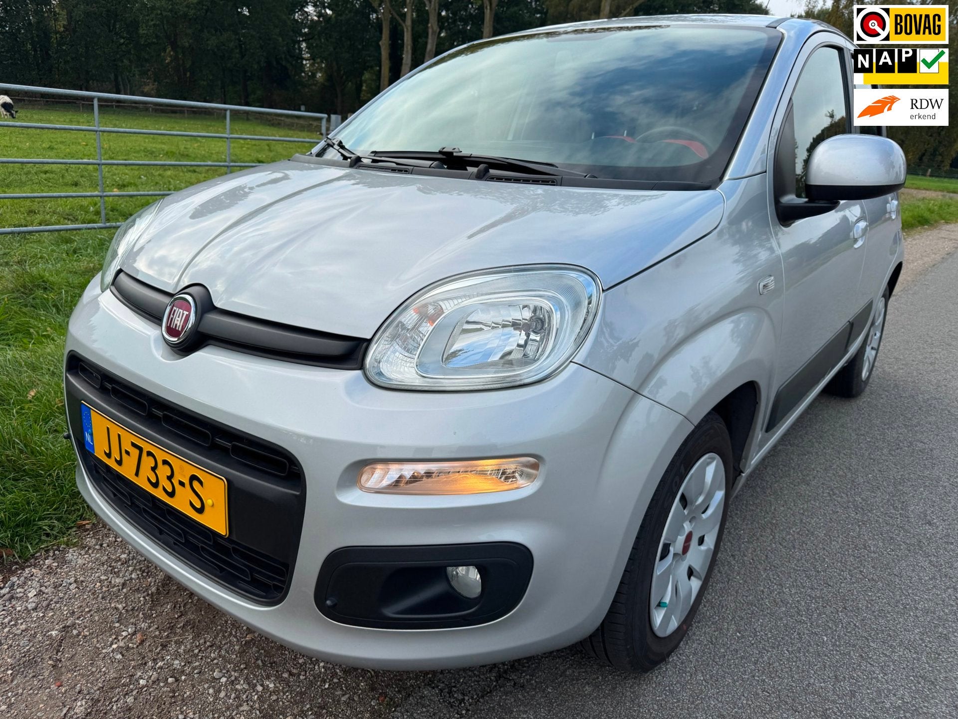 Fiat Panda 1.2 Lounge DEALER onderhouden|clima|parkeersensor, Auto's, Dealer onderhouden, Stof, Gebruikt, Origineel Nederlands