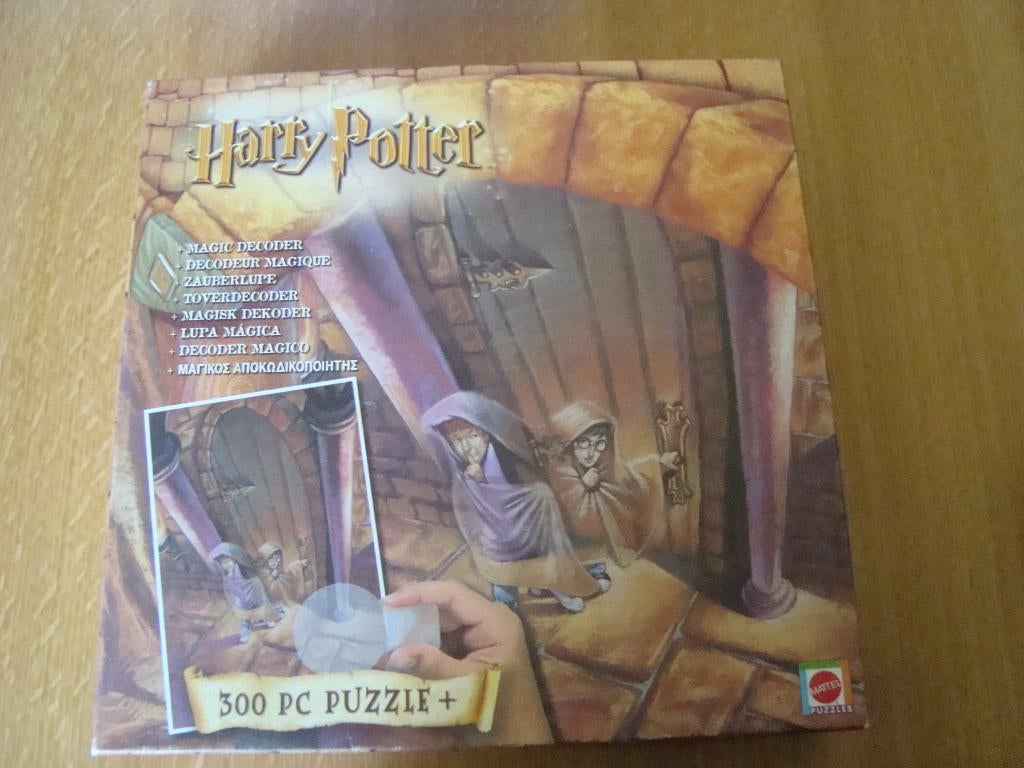 Harry potter puzzel, Ophalen of Verzenden, Zo goed als nieuw, Overige typen