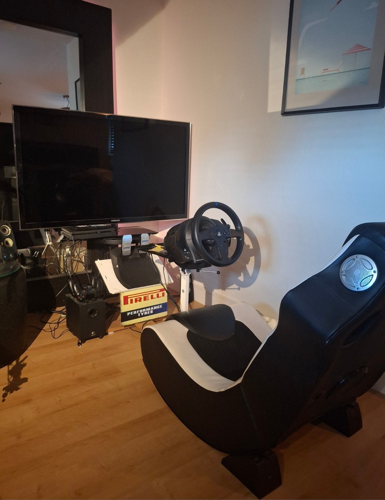Complete Plug & Play race simulator set, Ophalen, Zo goed als nieuw