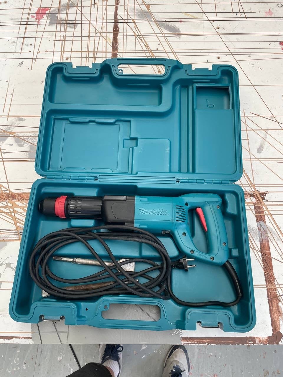 Makita HK0500 Breekhamer in koffer, Ophalen of Verzenden, Gebruikt, Overige typen, Makita
