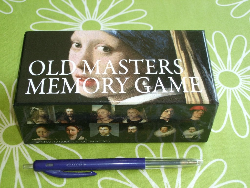 Oude meesters - Old masters memory game, Een of twee spelers, Ophalen of Verzenden, Nieuw, BIS Publishers
