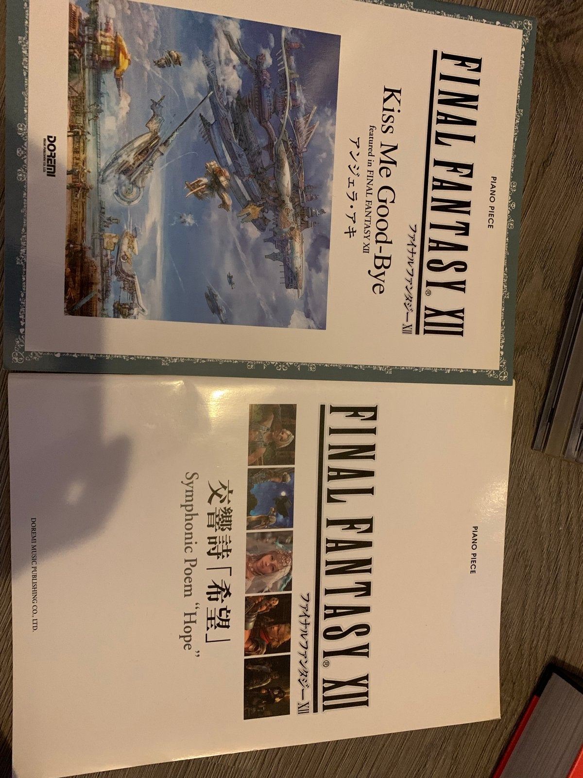 Final Fantasy XII Bladmuziek - Piano Piece en, Gebruikt, Filmmuziek en Soundtracks, Ophalen of Verzenden, Thema