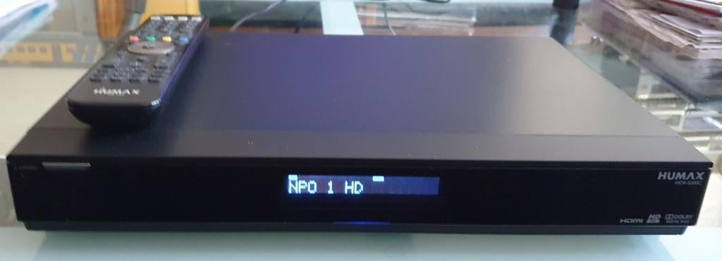 Humax 5200c Harddiskrecorder incl afstands bediening., Ophalen of Verzenden, Gebruikt