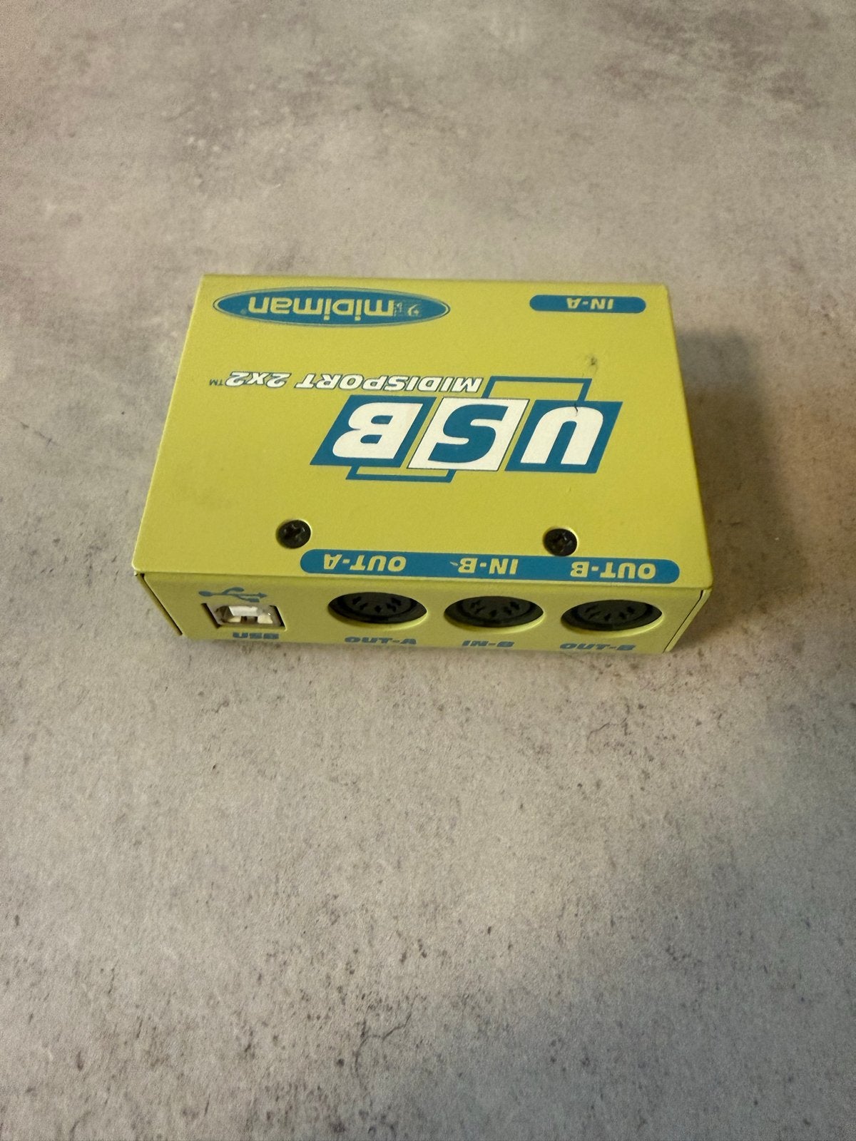 M-Audio Midisport 2x2 USB MIDI Interface, Ophalen, Gebruikt