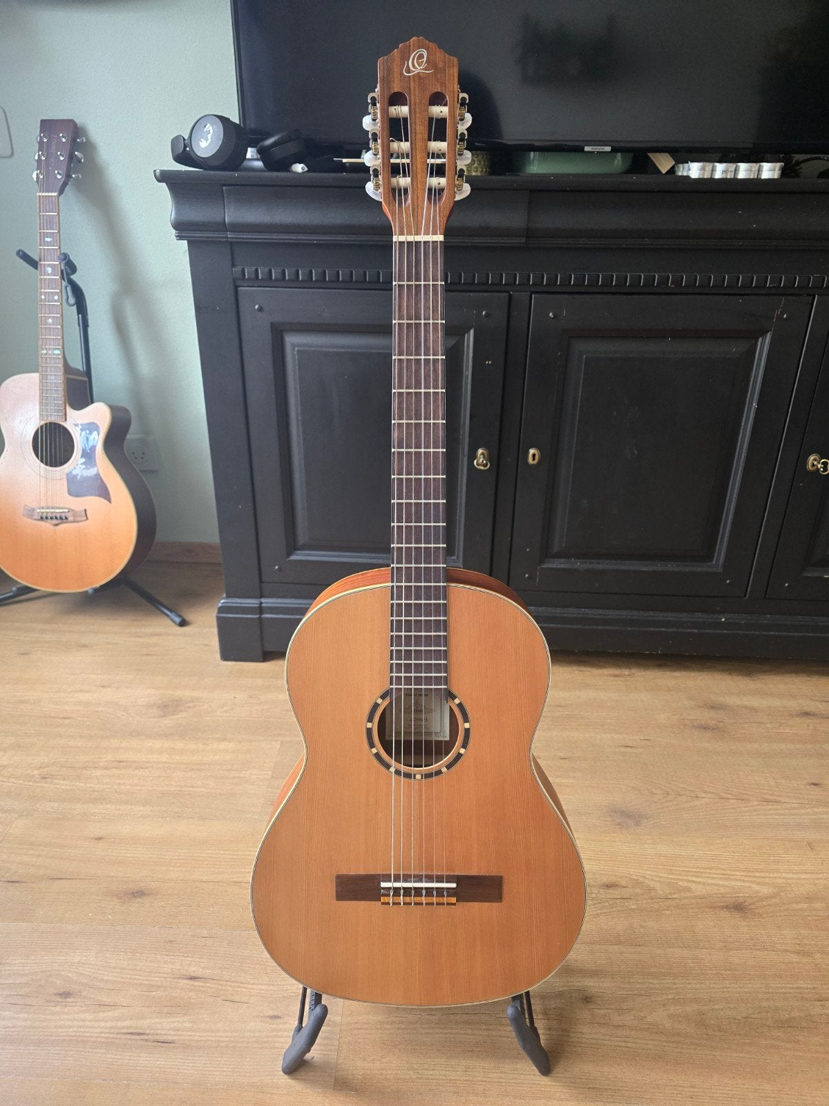 Klassieke gitaar: Ortega R122SN, Muziek en Instrumenten, Snaarinstrumenten | Gitaren | Akoestisch, Ophalen of Verzenden, Gebruikt