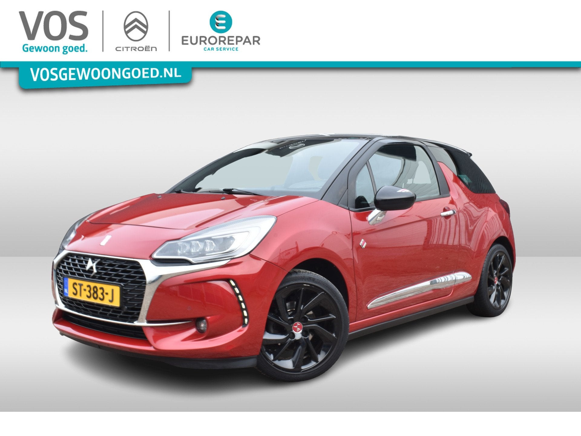 DS DS 3 PureTech 130pk Performance Line | Navigatie | Aircon, Gebruikt, Zwart, Alcantara, 49 €/maand