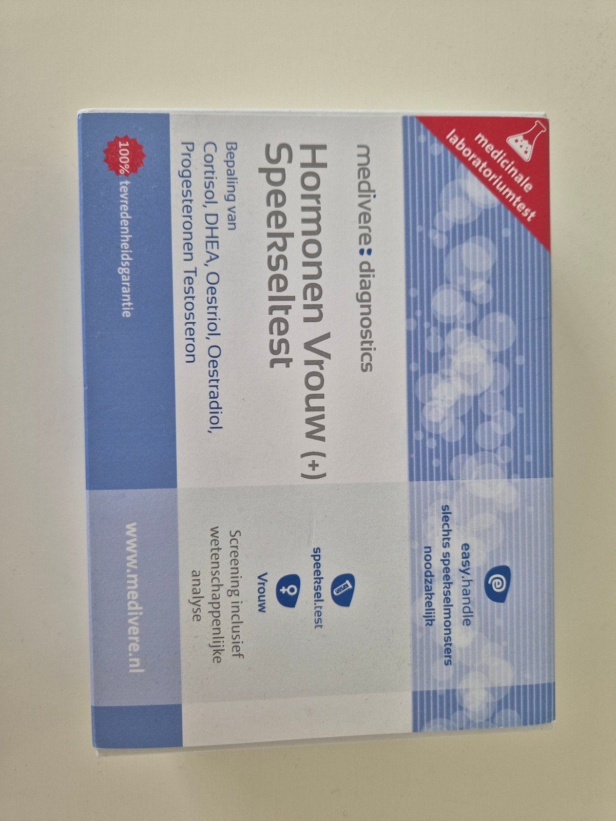 Hormonen vrouw speekseltest, Boeken, Ophalen of Verzenden, Nieuw