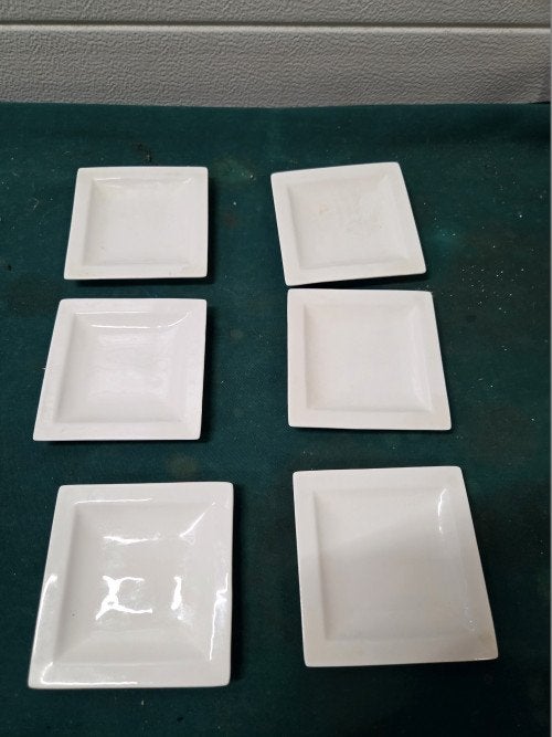 sam en squito schaaltjes wit vierkant 6x, Ophalen of Verzenden, 'T Olde Gre-j, Info@toldegrej.nl, Endepoelstraat 20f Didam