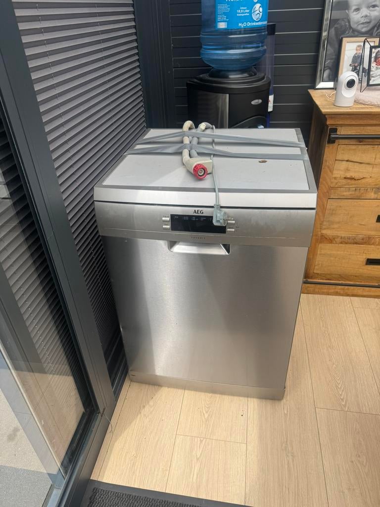 AEG vaatwasser, Witgoed en Apparatuur, Ophalen, Gebruikt, Inbouw, 85 tot 90 cm