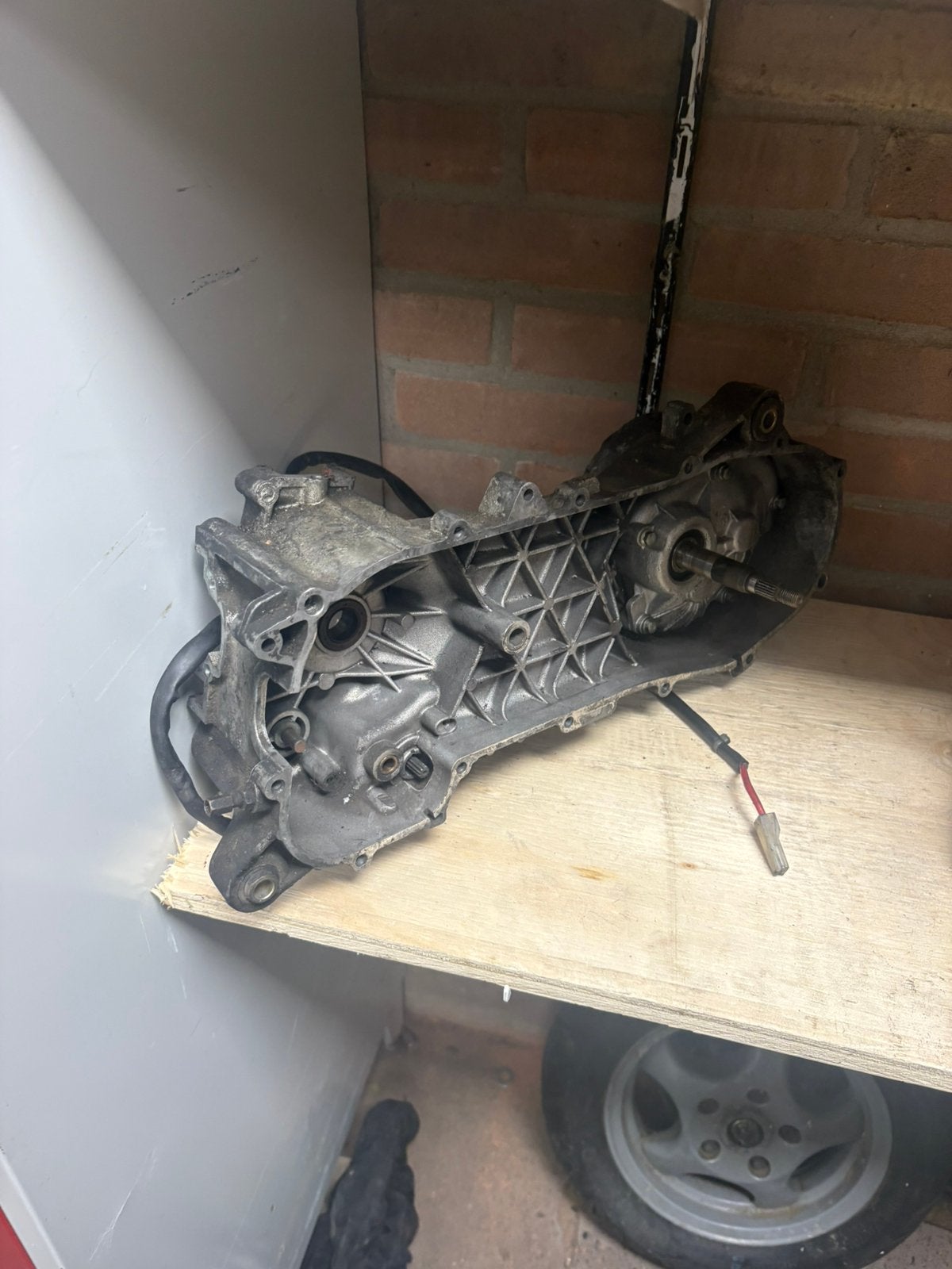 Carterhelft 50cc 2t, Ophalen of Verzenden, Zo goed als nieuw, Blok, Piaggio