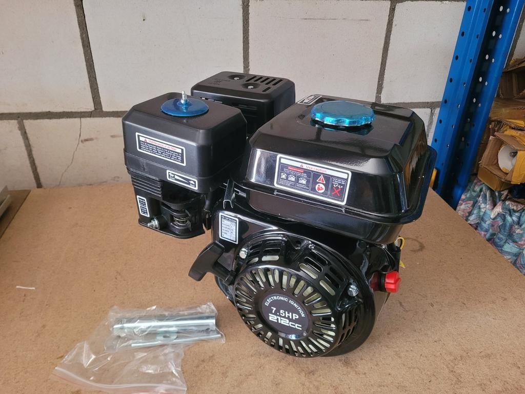 210cc 7.5 PK stationair motorblok nieuw in doos, Ophalen of Verzenden, Nieuw, Benzinemotor, 1800 rpm of meer