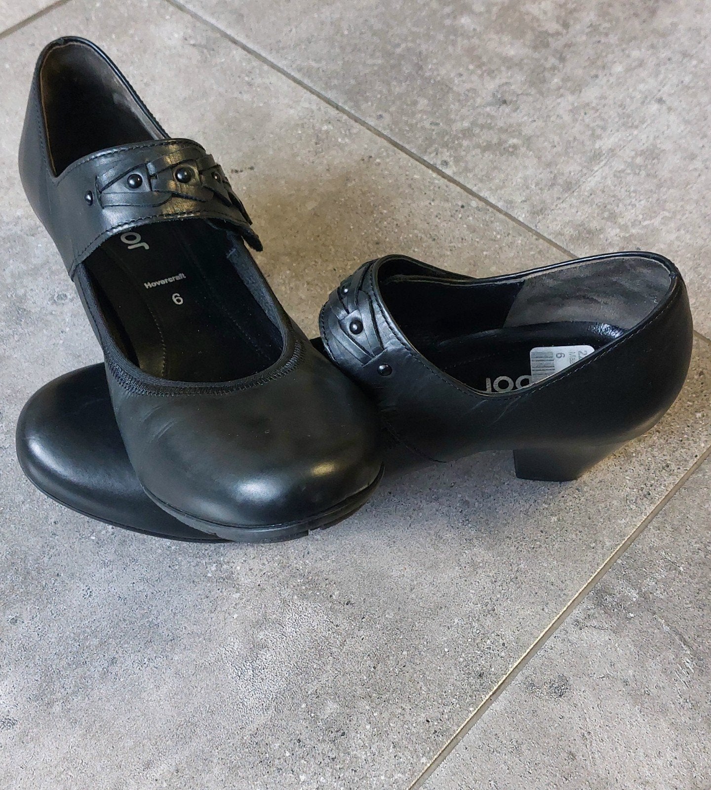 Gabor bandschoenen Maat 39, Schoenen met lage hakken, Zwart, Gabor, Ophalen of Verzenden