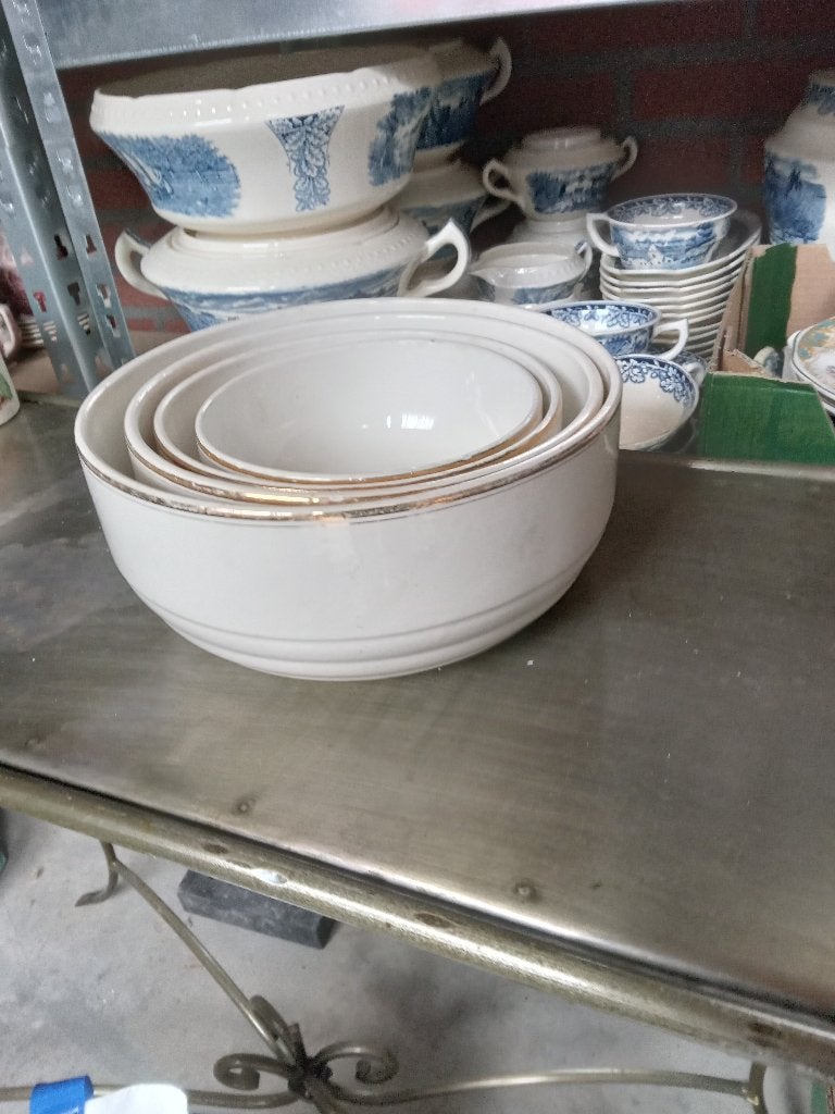 4 delige nestschalen set BOCH, Antiek en Kunst, Ophalen of Verzenden