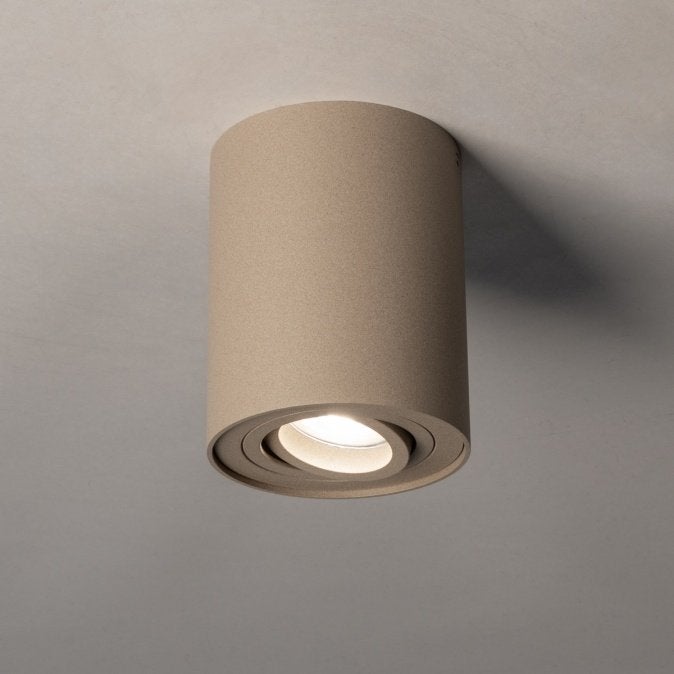 taupe spots of beige hal woonkamer woonkeuken hoekbank lamp, Ophalen of Verzenden, Nieuw