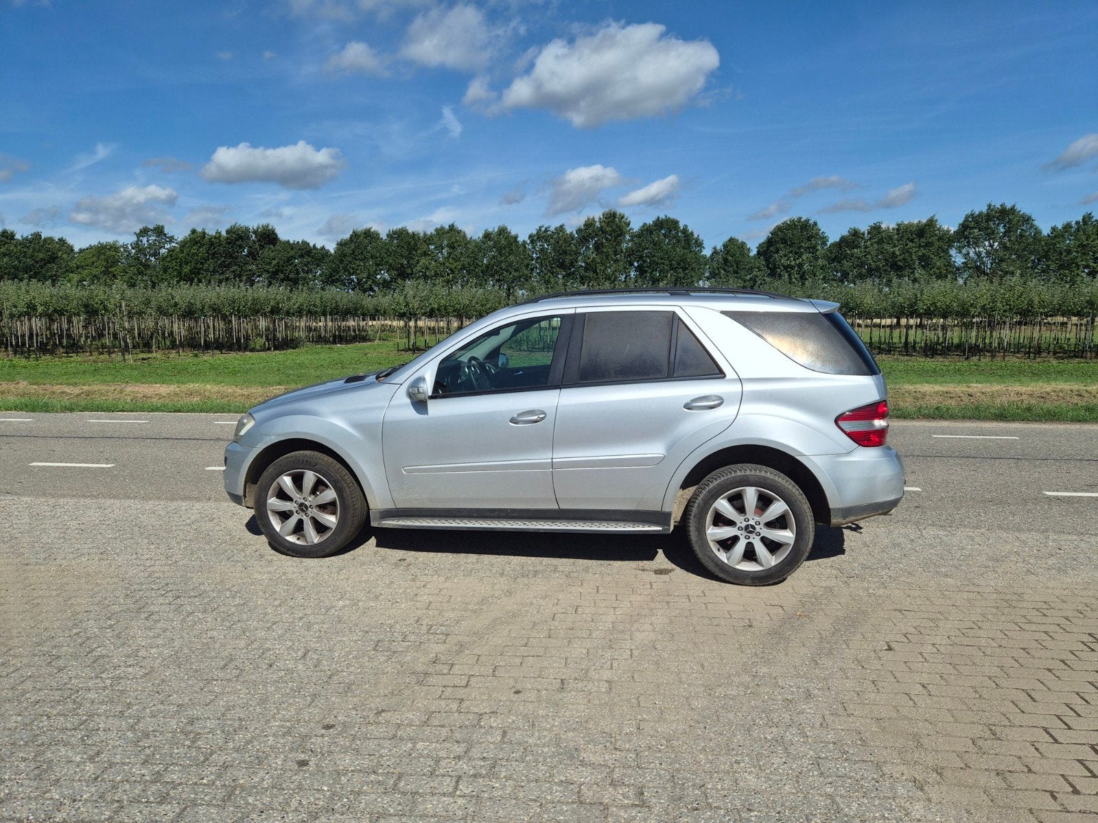Mercedes-Benz M-klasse ML 280 CDI 2007, Auto's, Automaat, Zwart, 190 pk, Diesel
