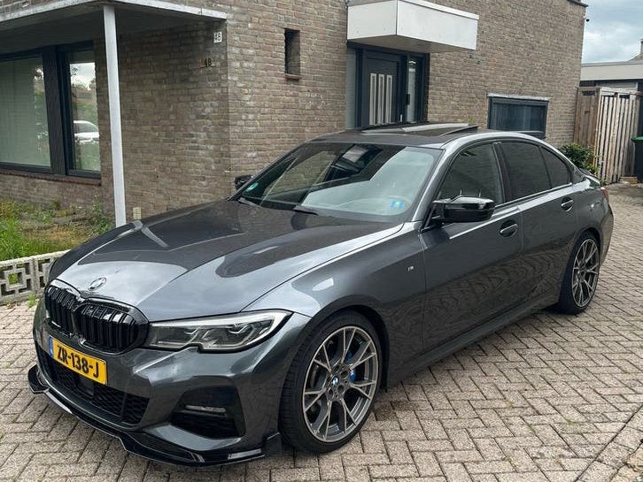 BMW 3-Serie 320d G20 M pak Pano Laser Autopilot Standkachel, Auto's, BMW, Automaat, Achterwielaandrijving, 1995 cc, Leder