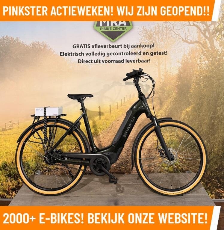 Sparta C-Grid Ultra Elektrische fiets met BOSCH BES 3 motor, Fietsen en Brommers, Elektrische fietsen, Sparta, Nieuw, 50 km per accu of meer