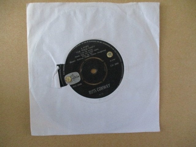 s1374 russ conway - 6 pops for your party, Cd's en Dvd's, Ophalen, Gebruikt, 7 inch, Overige genres