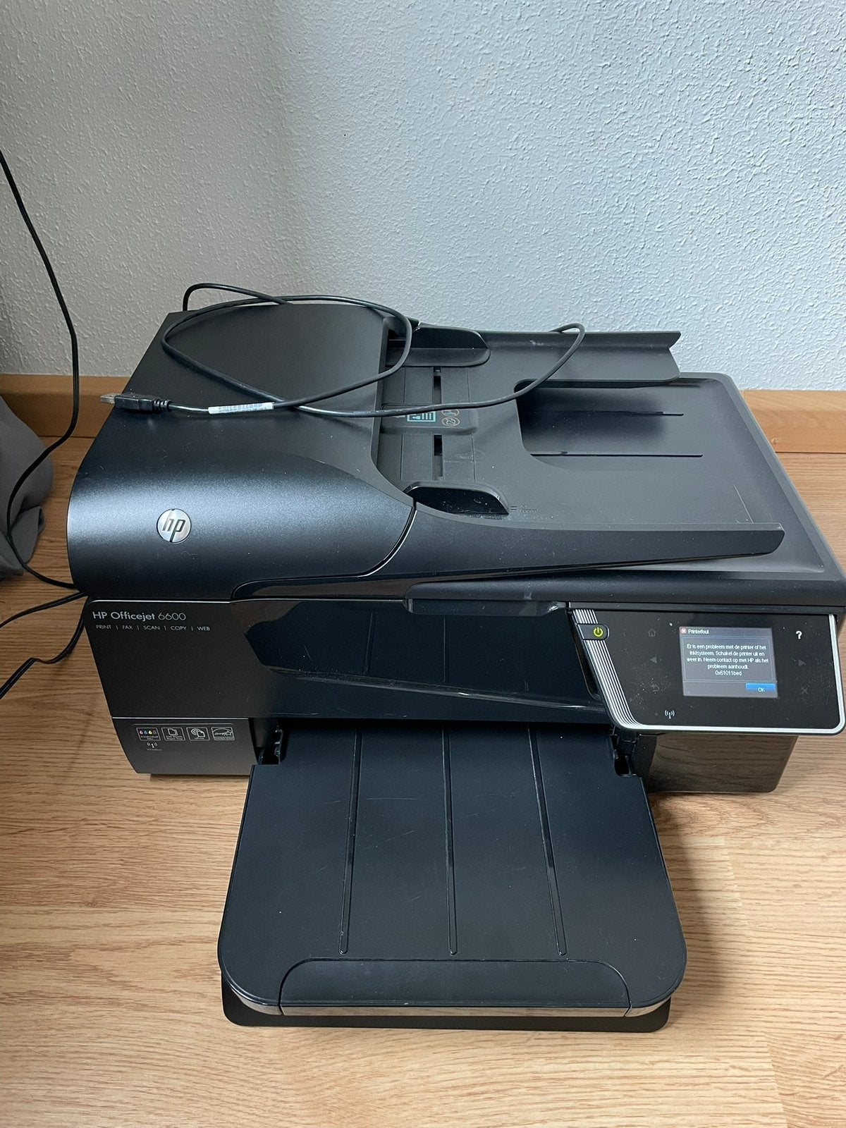 Hp officejet 6600 printer, Gebruikt, Printer, Inkjetprinter, Ophalen of Verzenden