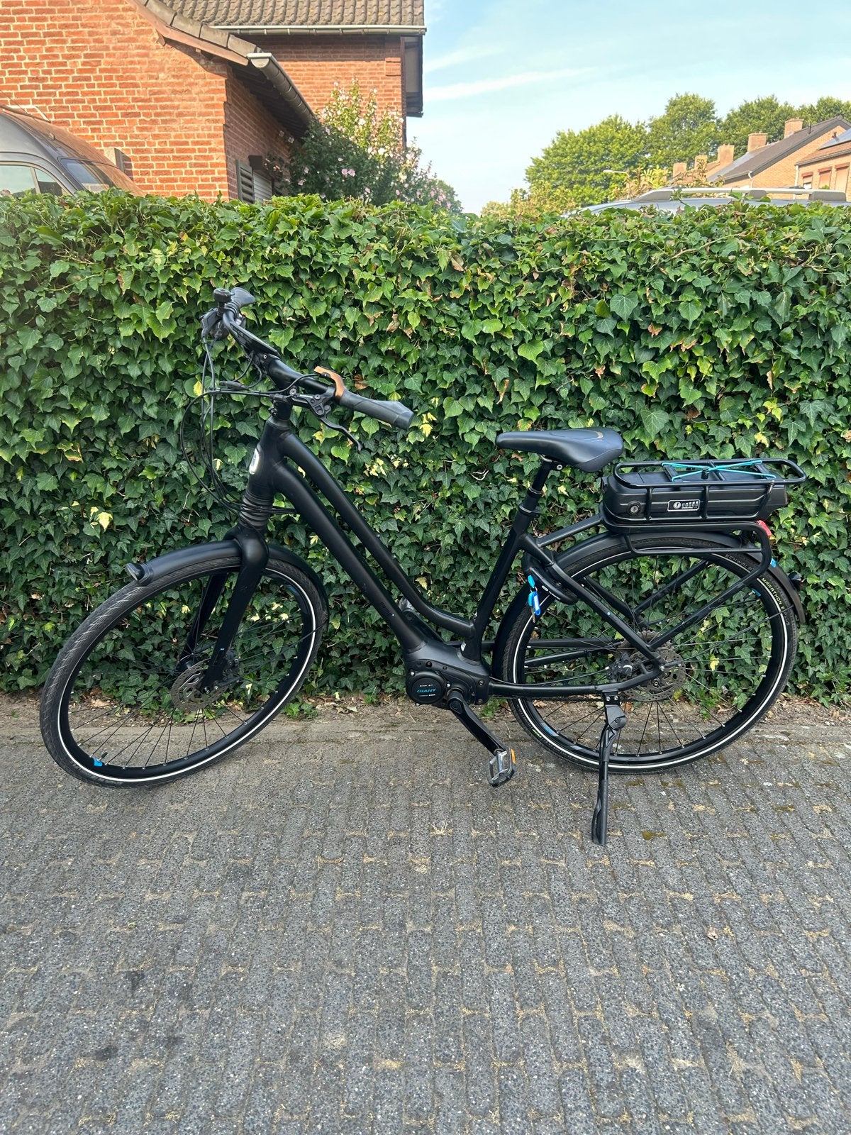 Giant elektrische fiets - Yamaha motor - 500Wh accu - M, Ophalen, Giant, Zo goed als nieuw, 51 tot 55 cm