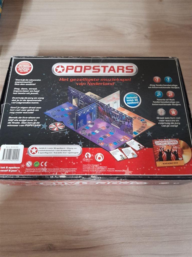 Popstars het spel - s4649, Verzenden, Zo goed als nieuw
