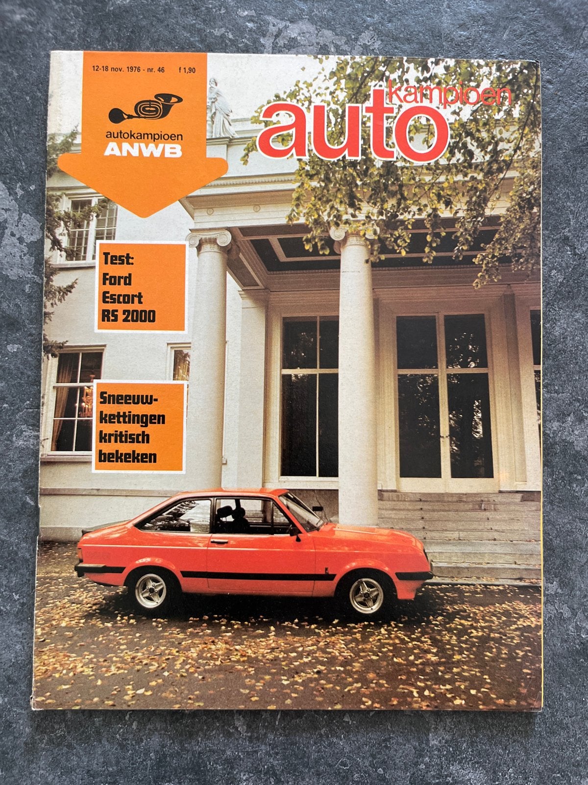 Autokampioen ANWB 12-18 nov 1978 - Ford Escort RS 2000, Ophalen of Verzenden, Gelezen, Overige typen