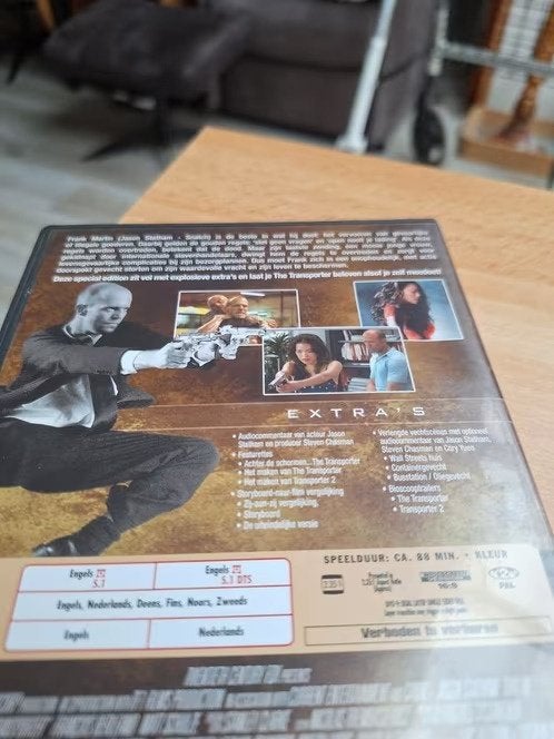 Dvd the transporter, special edition hh, Vanaf 12 jaar, Ophalen of Verzenden, Zo goed als nieuw, Actie