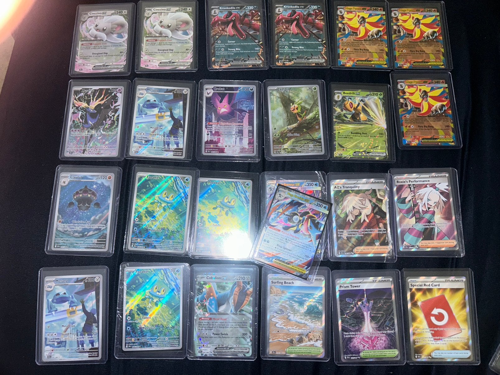Pokemon Chaos rising diverse kaarten (zie 2de foto), Ophalen, Zo goed als nieuw, Meerdere kaarten