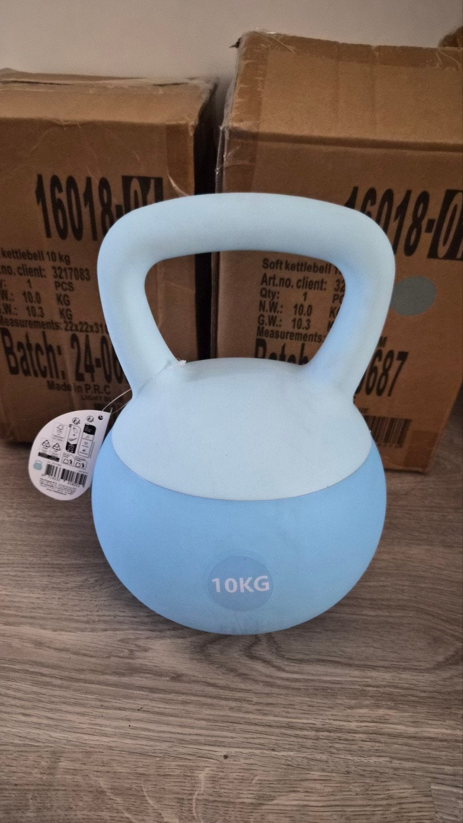 Soft Kettlebell | Zachte Kettlebell | Kettlebells | 10kg |, Sport en Fitness, Ophalen, Nieuw, Benen, Kettlebell