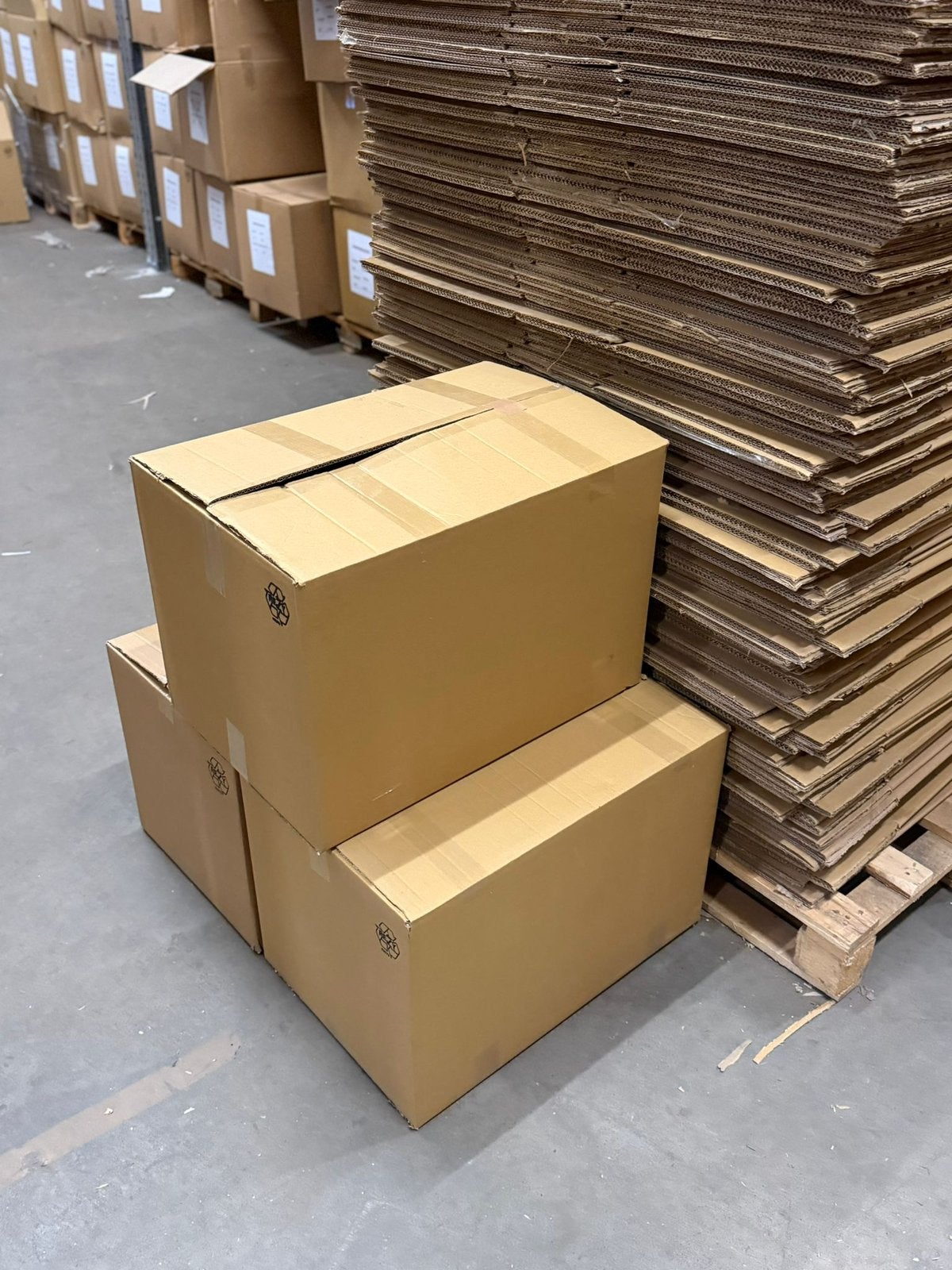 20 Verhuizendozen 60x40x40cm , per stuk 0,50€, Ophalen, Doos, 100 cm of meer, 60 cm of meer