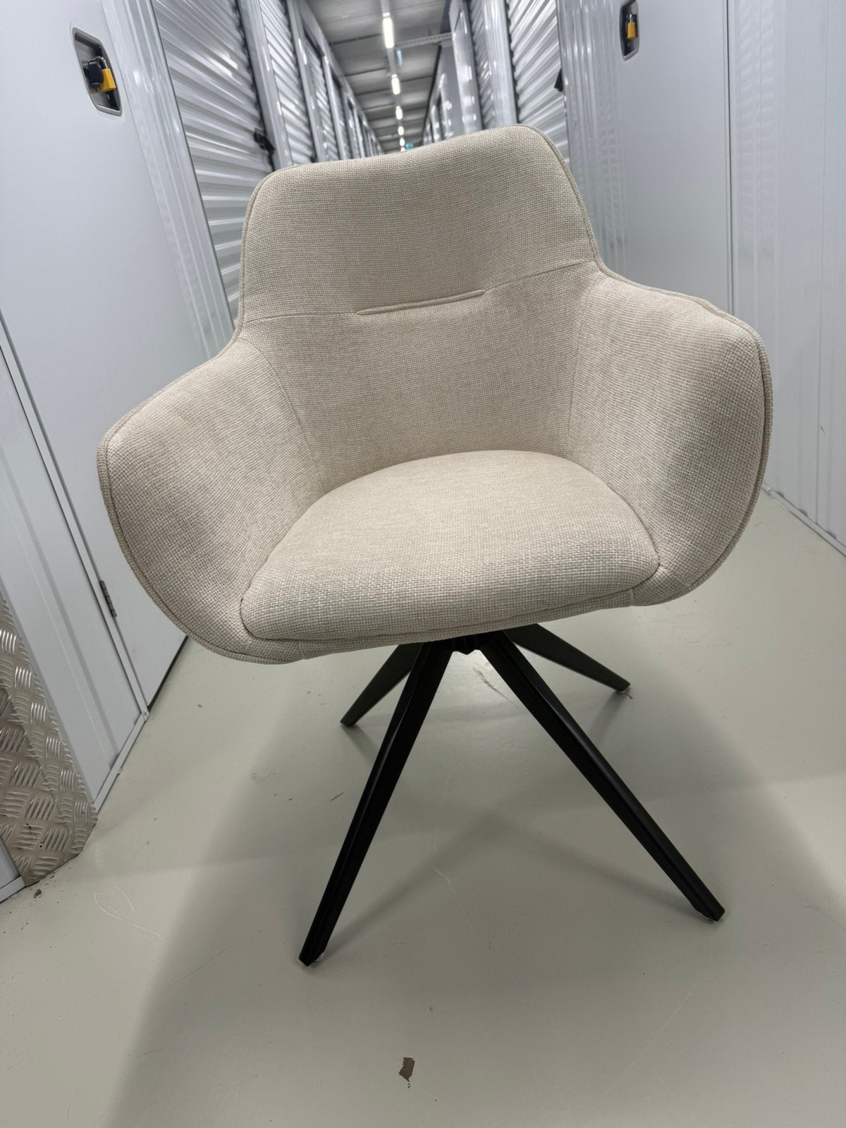 Eetkamerstoelen 6 zgan, Huis en Inrichting, Fauteuils, Ophalen, Zo goed als nieuw, Minder dan 75 cm, 50 tot 75 cm