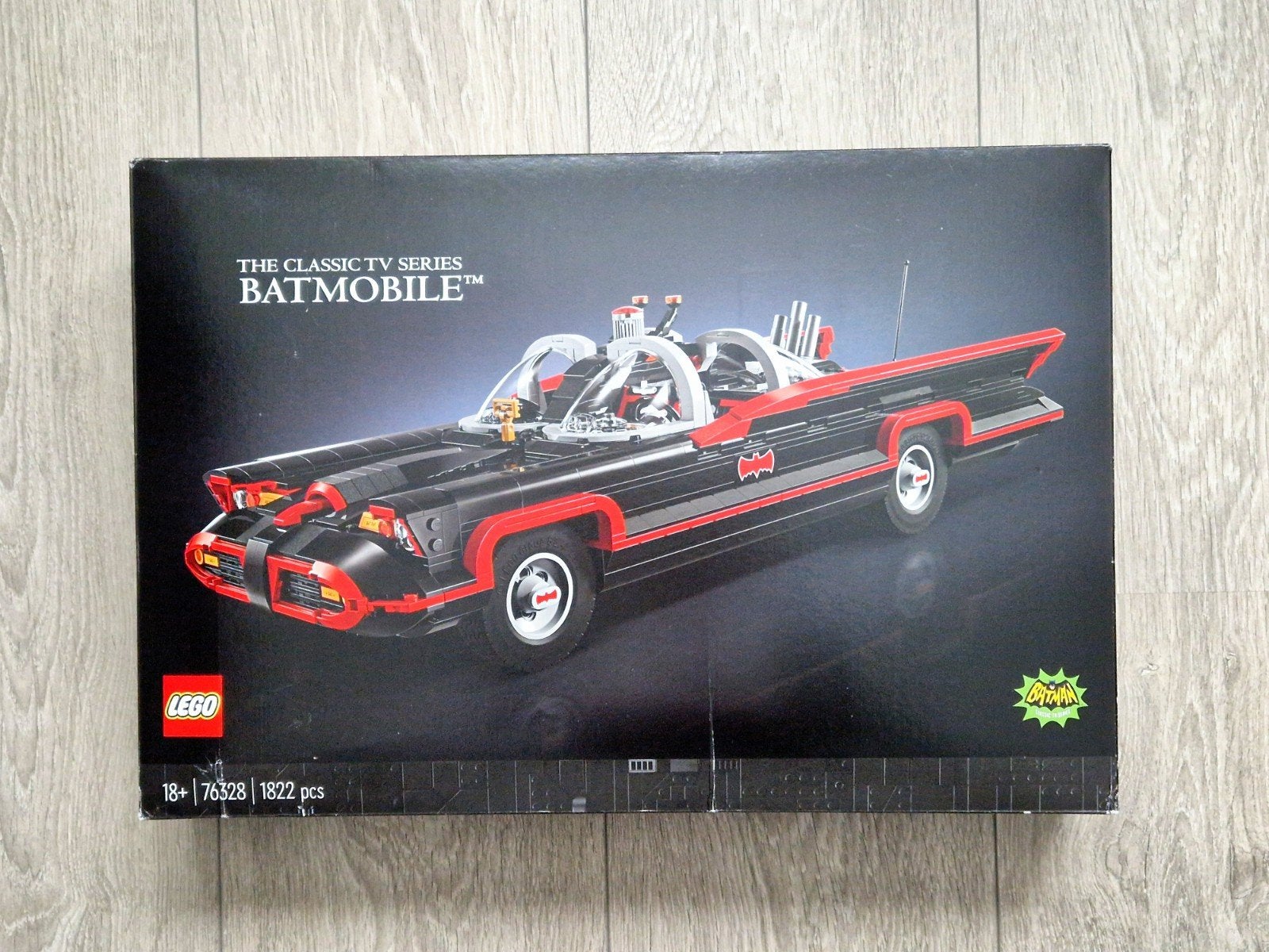 LEGO Batman Batmobiel uit de jaren 60 tv-serie | #76328, Gebruikt, Ophalen of Verzenden, Complete set, Lego