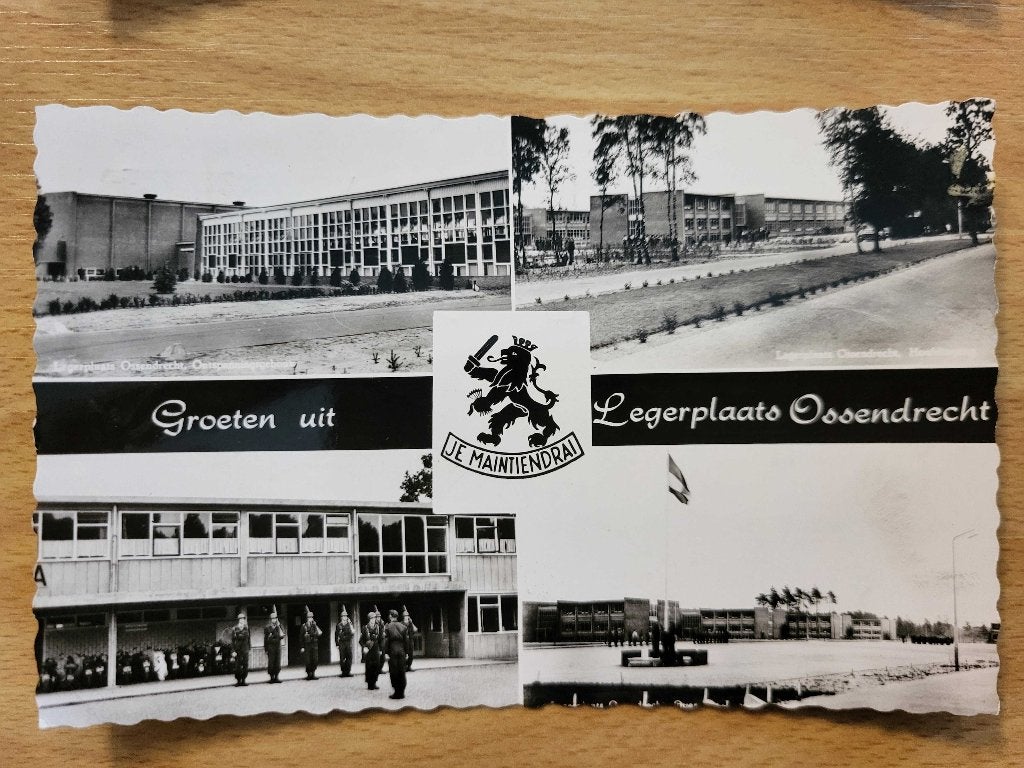 ansicht Militair Ossendrecht Kazerne, Verzamelen, Verzenden, Voor 1920, Noord-Brabant