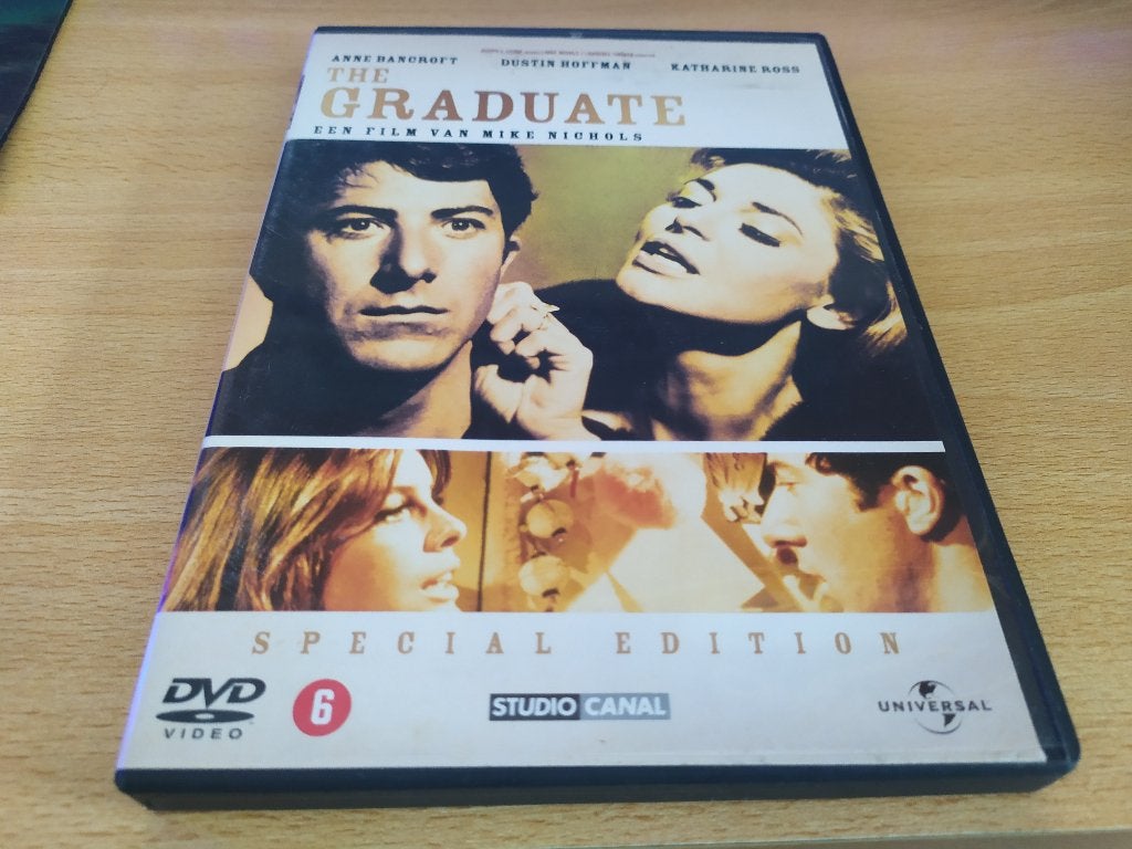 The Graduate, Ophalen of Verzenden, 1960 tot 1980, Gebruikt, Actie en Avontuur