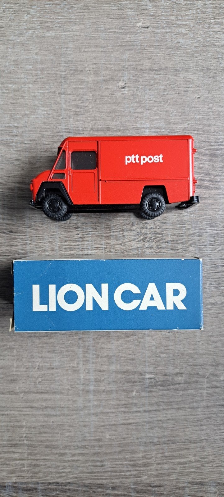Lion Car Commer Bestelwagen PTT Post, Overige merken, Gebruikt, 1:50 of kleiner, Ophalen of Verzenden