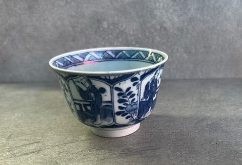 Klein oud chinees theekommetje Lange Lijs, Antiek en Kunst, Ophalen of Verzenden