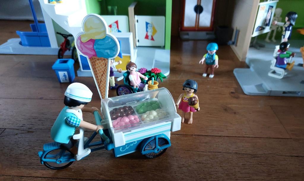 Playmobil IJscoman (setnr. wordt nog vermeld), Ophalen of Verzenden, Zo goed als nieuw