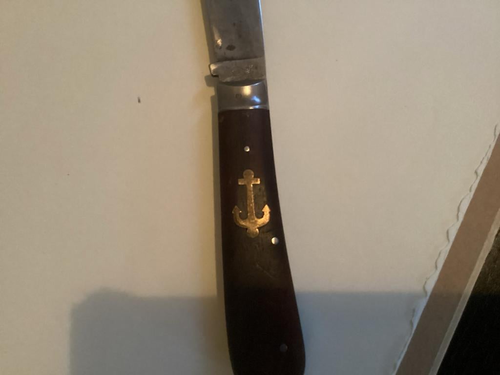 Vintage zakmes met anker, WALVIS SOLINGEN, Ophalen of Verzenden