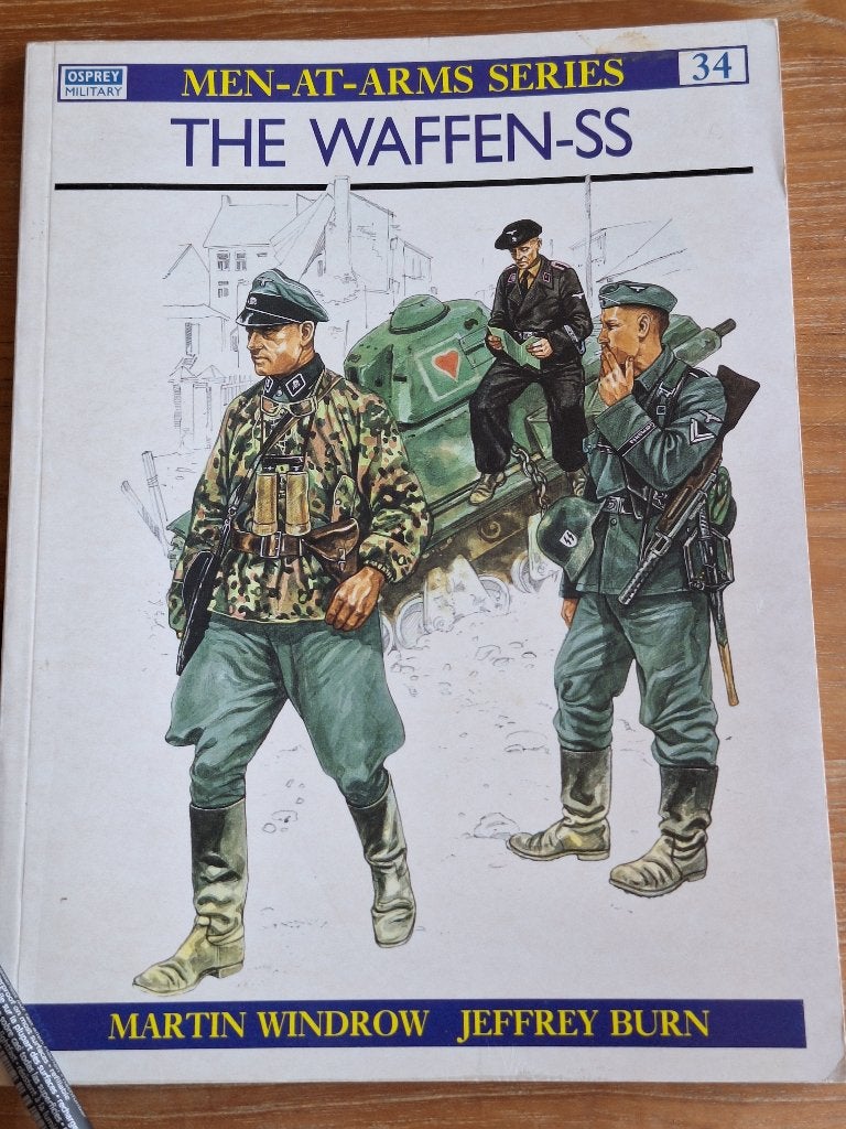 Osprey Men-at-Arms: The Waffen-SS (nr. 34), Tweede Wereldoorlog, Ophalen of Verzenden, Zo goed als nieuw, Landmacht