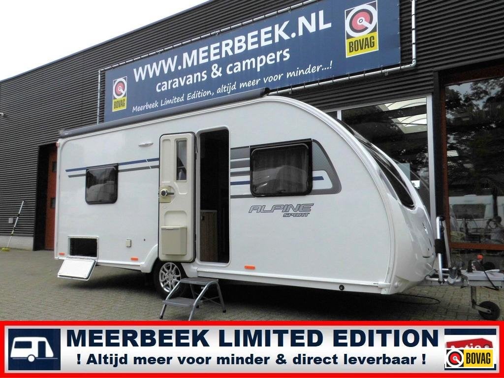 Sprite Alpine Sport 470 CF +MOVER+LUIFEL+FIETSENREK+ETC!!, Rondzit, Particulier, Overige typen, Sprite