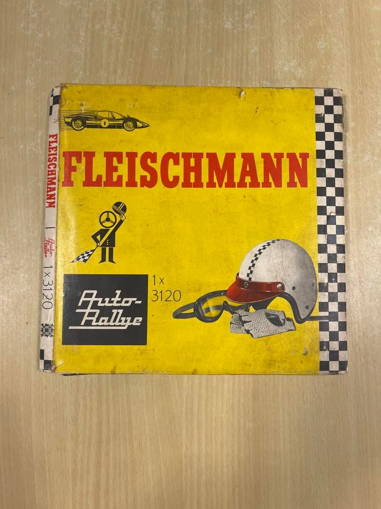 Fleischmann baandeel kruispunt 1 stuks in ovp 3120 racebaan, Ophalen of Verzenden, Zo goed als nieuw, Elektrisch, Fleischmann