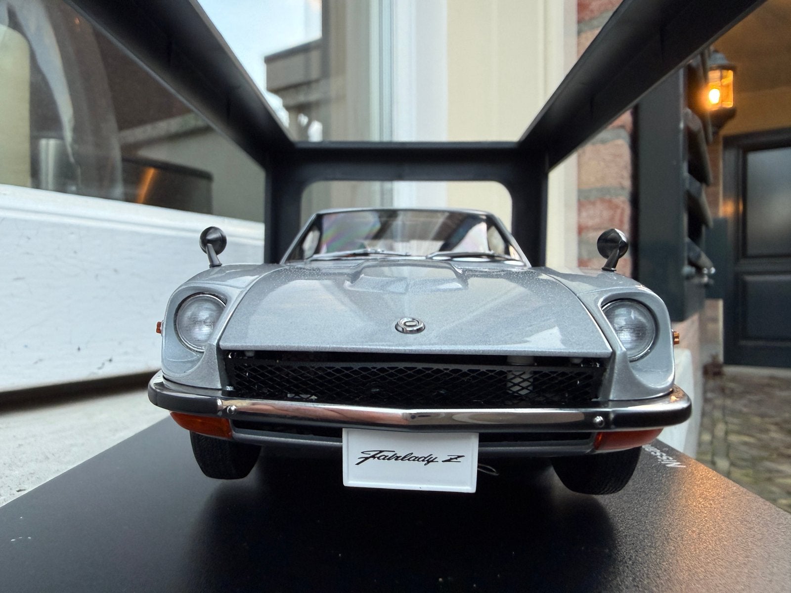 1:18 Datsun Nissan Fairlady Z432 zilver Autoart 77437, Auto, Autoart, Nieuw, Ophalen of Verzenden