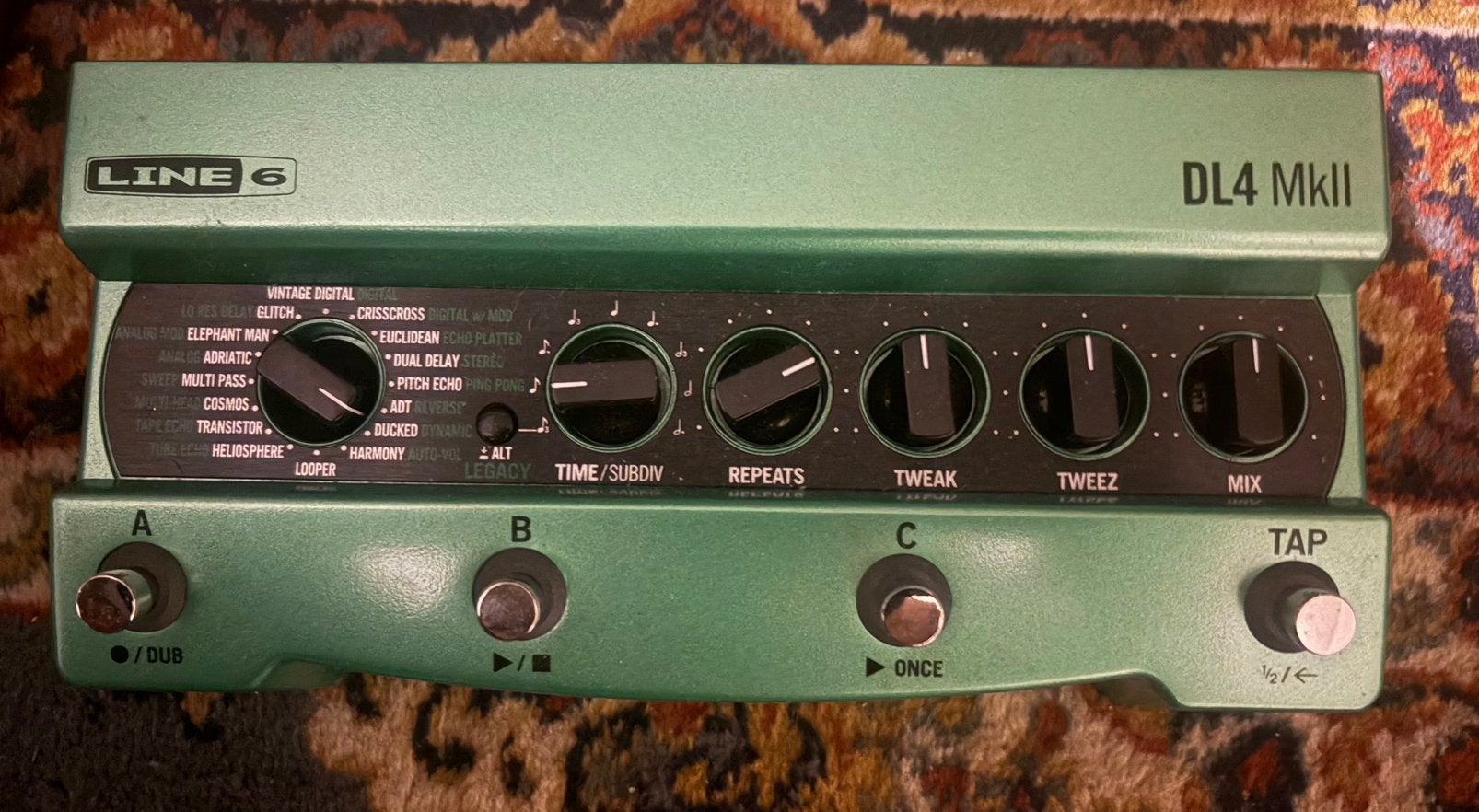 Line 6 DL4 MK2, EHX cathedral en andere pedalen te koop, Ophalen of Verzenden, Zo goed als nieuw, Compressor