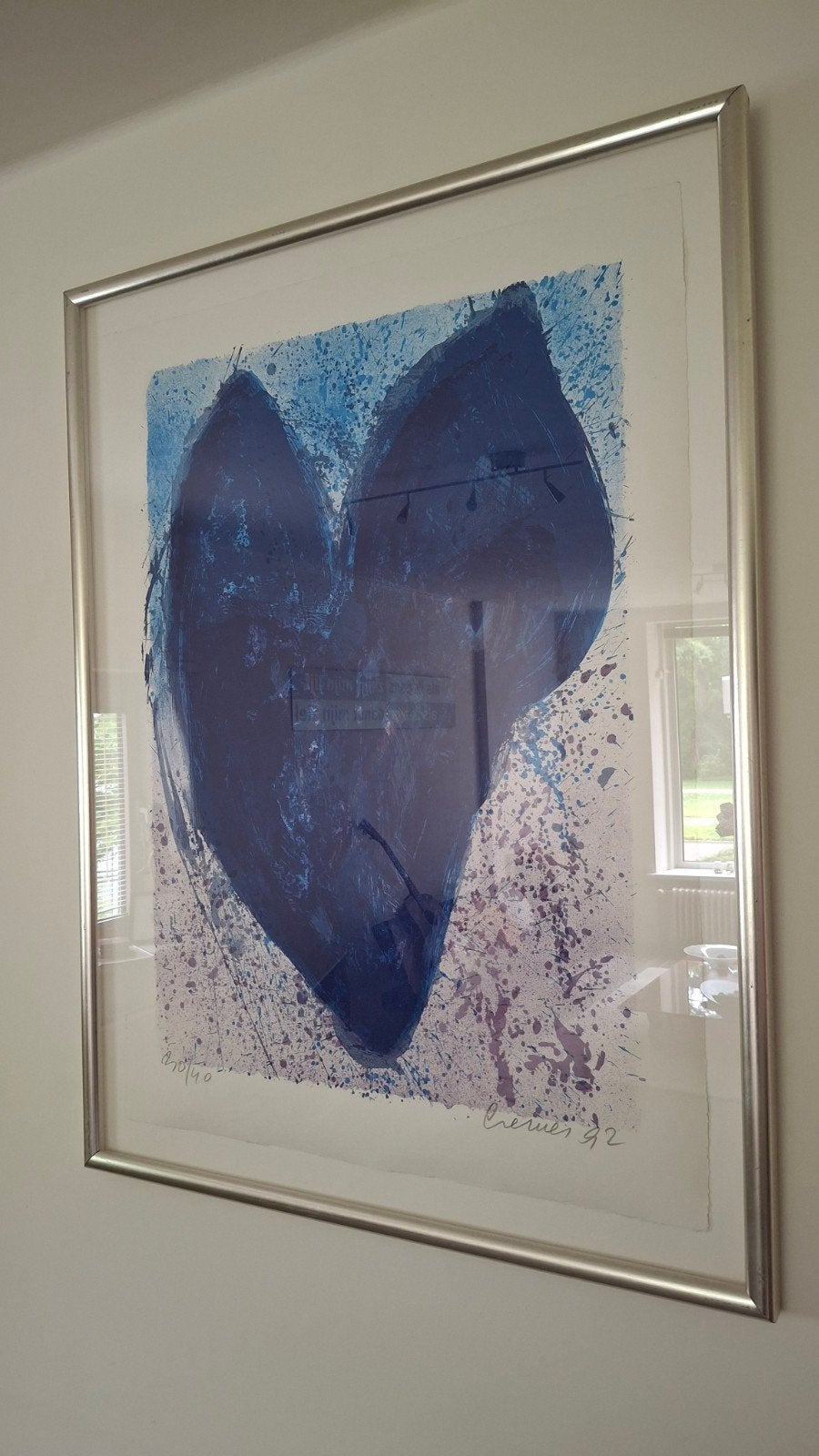 Foto 2 van Jan Cremer, Tulpen, gesigneerd, genummerd 30/40, 120 x 90 cm