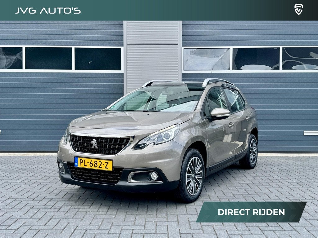 Peugeot 2008 1.2/ 110 PK Blue Lion NAP/ LED/ Pano/ NAV/ Face, Auto's, Peugeot, Voorwielaandrijving, Stof, Euro 6, Parkeersensor