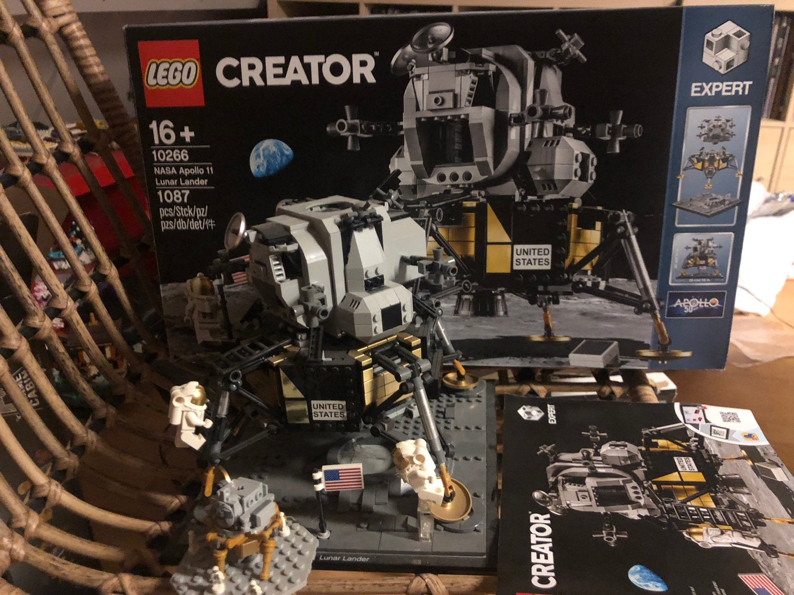 Lego Creator 10266 Lunar Lander, Gebruikt, Lego, Ophalen of Verzenden, Compleet