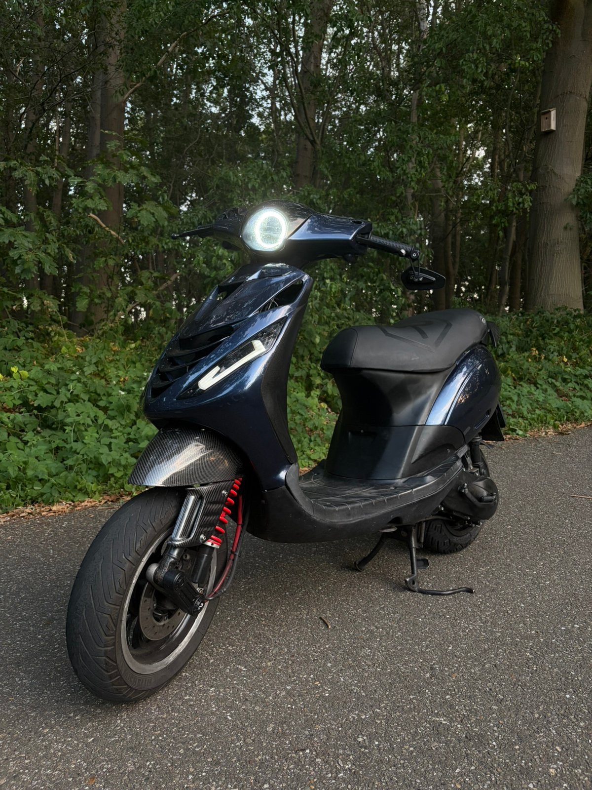 Zip 70cc 2 takt SP vork - Te koop/Te ruil tegen Vespa Sprint, Fietsen en Brommers, Scooters | Piaggio, Zo goed als nieuw, Zip