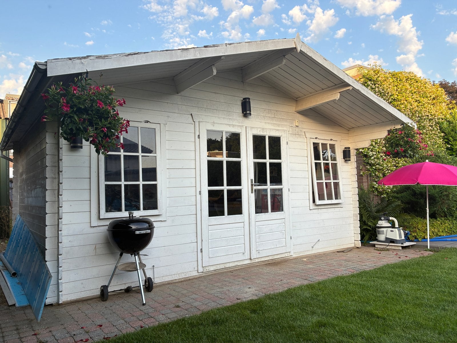 Tuinhuis/chalet tegen elk aannemelijk bod, Ophalen, Tuinhuis, 250 tot 500 cm, 2 ramen
