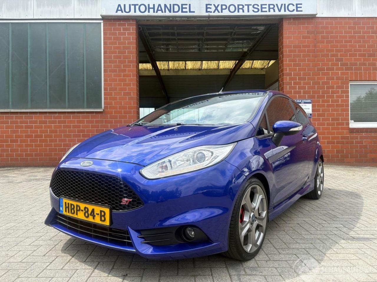 Ford Fiesta 1.6 EcoBoost ST1 134KW , Recaro kuipstoelen, Air, 1596 cc, Blauw, Handgeschakeld, Henry-Ford-Straße  1 ,50735, Köln, Deutschland