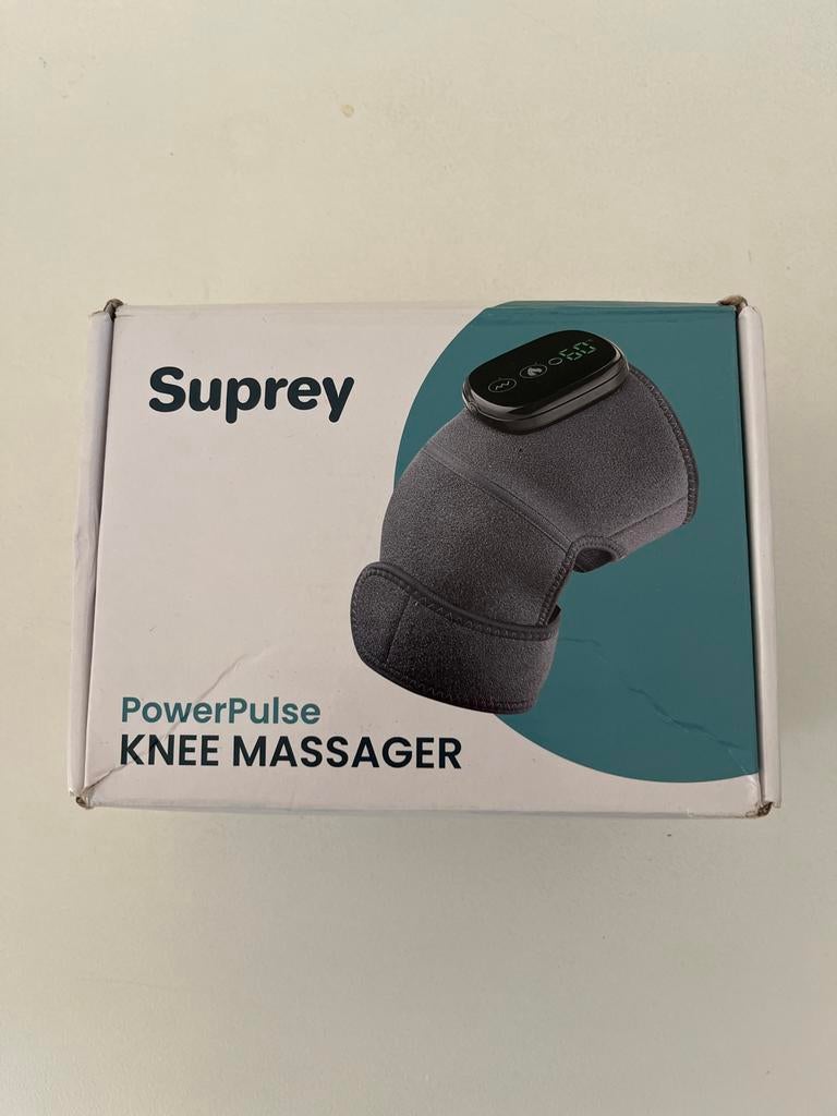 Suprey Knie Massager met Oplaadsnoer - PowerPulse, Ophalen of Verzenden, Zo goed als nieuw, Apparaat